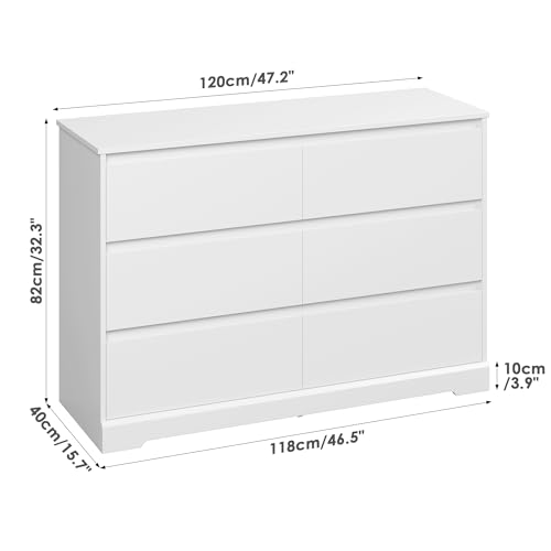 Fotosok AZ233 6 Drawer Double Dresser thumb #2
