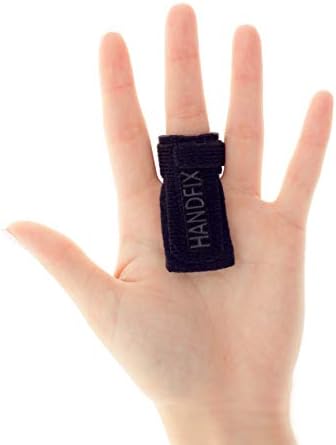 HANDFIX-The One and Only Patented Finger Brace for Trigger Fingers-Anatomically Positions the Finger to Optimize Healing-One Size fits most Right or Left-Quality Made by a Licensed Occupational Therapist/Certified Hand Therapist- HSA/FSA Approved