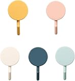 BFZOO Bunte Haken, selbstklebend, Wandhaken, selbstklebende Wandhaken, strapazierfähig, niedlich, bunt, Schlüsselhalter, dekorative Haken, Wandhaken, Mehrzweckhaken, 5 Stück