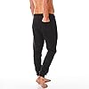 Iron Mountain Men's Jogging Bottoms Reclaimed Yarn Sweatpants Comfortable Jog Pants, Black, XXL #2