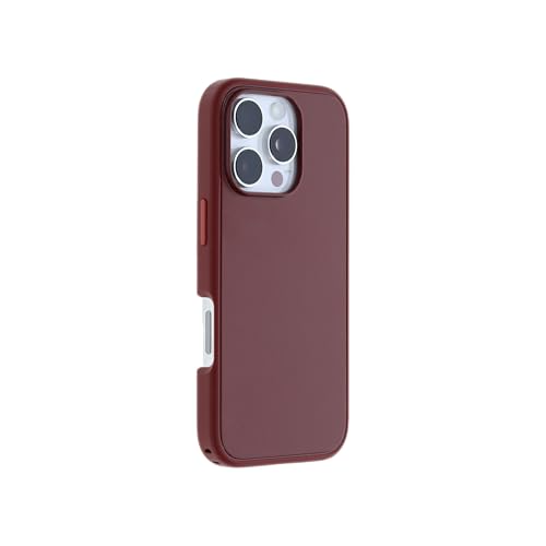 Image of OtterBox iPhone 16 Pro Symmetry Series Case - Brick Red - Ultra-Thin, Sleek iPhone Case, MagSafe Compatible, Best Aesthetic iPhone Cases
