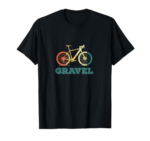 Gravel Bike Gravelbike Biker MTB Fahrrad Rad Kies Cyclecross T-Shirt