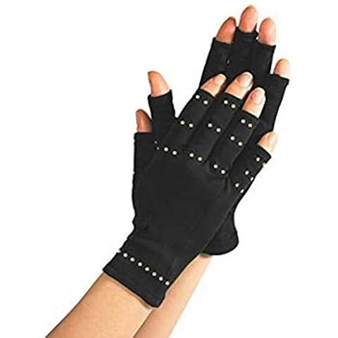 Yunobi Arthritis Gloves - Compression Gloves, Copper Hands Health Care Wrist Support Copper Hands Arthritis Compressing Gloves for Women and Men 1 Pair Cover