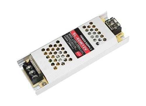 Alimentation DC 12V 100W, transformateur ultra fin pour bandes LED