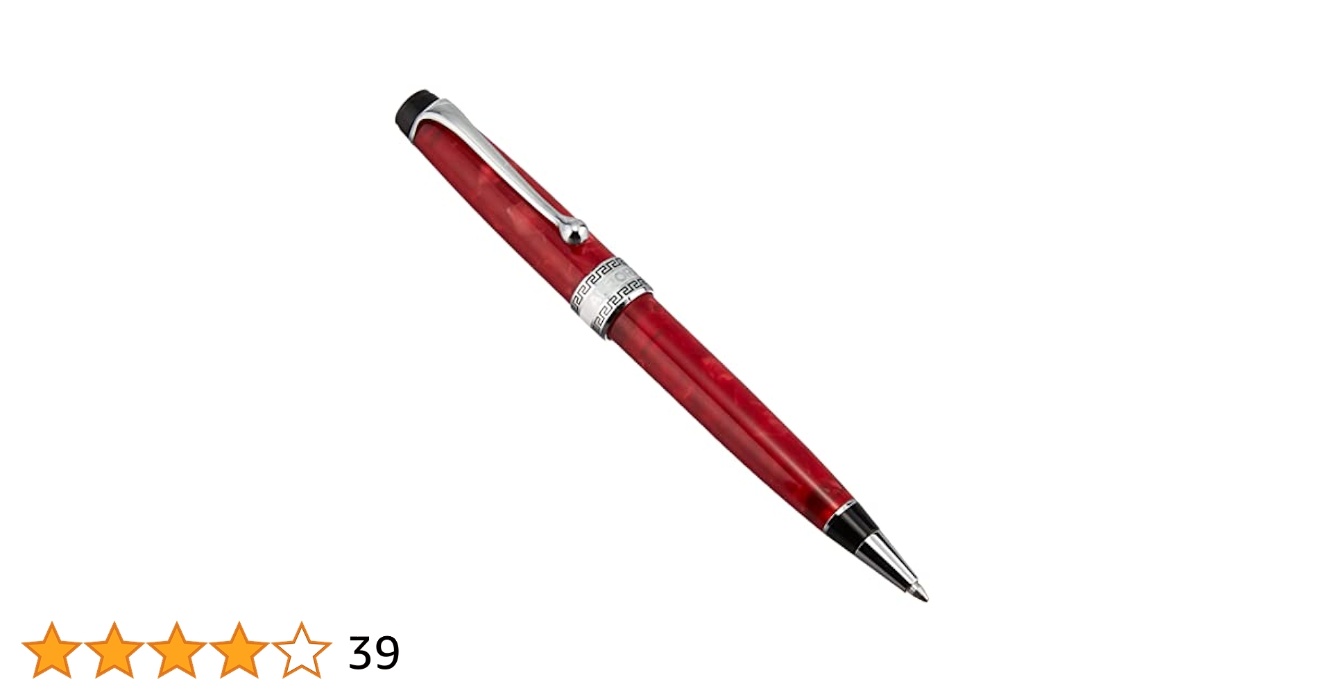 アウロラ　オプティマロッソ　ボールペン　赤　筆記可能 アウロラ】 オプティマ ロッソ ボールペン | 心斎橋筆記具俱楽部