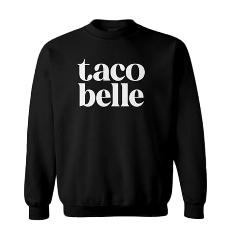 Taco Belle - Funny Parody Toddler Fleece Crewneck Sweater