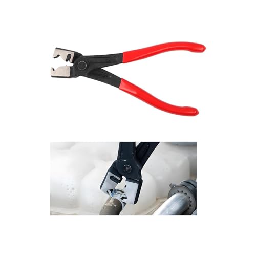 Zpana Car Hose Clamp Pliers, Steel Clic & Clic-R Type Vehicle CV Boot Clip Repair Tools, Heavy Duty Automotive Collar Tube Removal Accessories, Universal for SUV Sedan Trucks