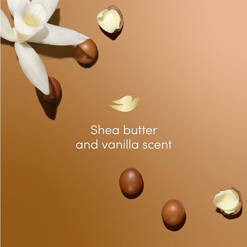 Dove Advanced Care Pampering Body Wash Body Cleanser shower gel with a shea butter & vanilla scent for instantly lotion-soft skin 6x 400 ml - 3