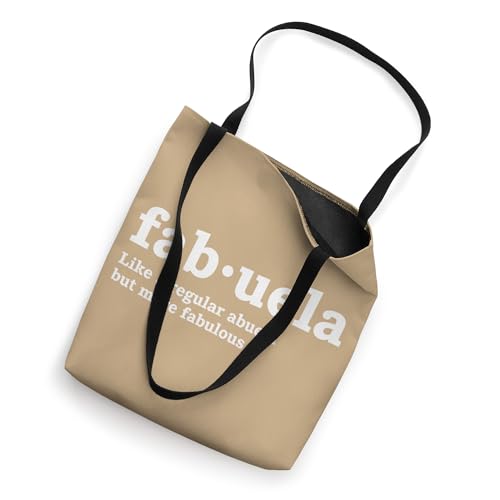 Grandparent Fab-uela Funny Abuela Tote Bag miniatura 2
