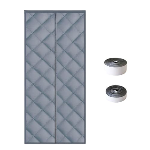 Rideau magnétique isolant thermique de porte protection froid 110x240