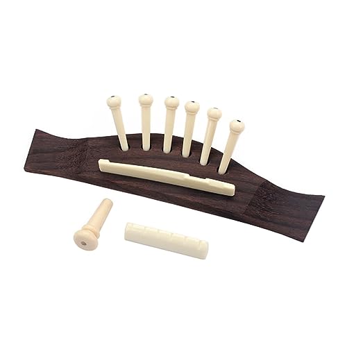 アコースティックギター ギター ピン ギターアクセサリー ローズウッド マホガニー サドル 竹