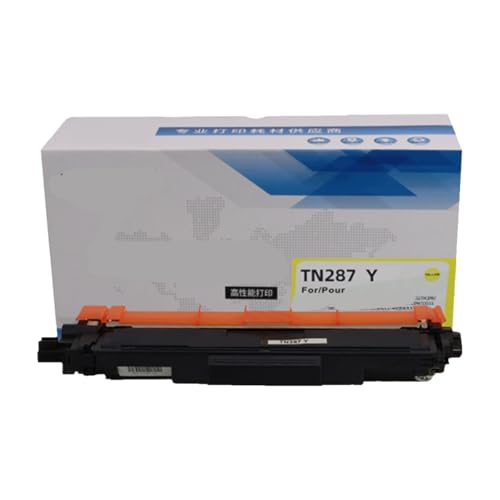 Toner TN287Y jaune haute capacité pour des graphiques nets