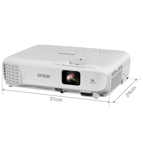 Epson EB-W06 WXGA Projector Brightness: 3700lm with HDMI Port(Optional Wi-Fi) (V11H973040) view 2