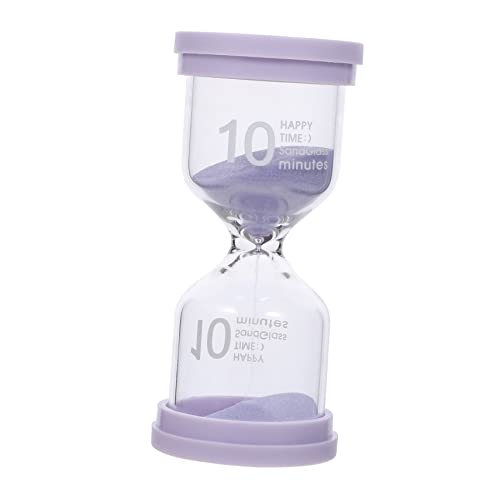 Garneck Temporizador De Reloj De Arena 1/3/5/10 Minutos Sand Clock Decorativo para Niños Reloj De Escritorio Decorativo