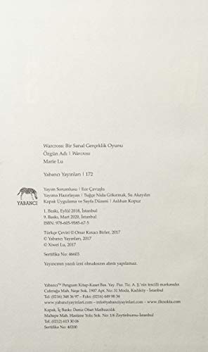 Warcross: Bir Sanal Gerceklik Oyunu [Turkish] 6059585671 Book Cover