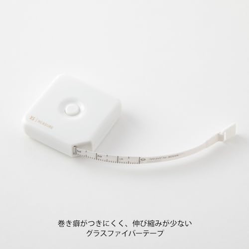 Cinta métrica Midori 1.5 m blanca XS miniatura 3