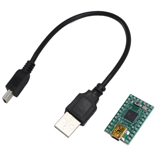 Teensy 2.0 USB AVR placa de desarrollo ATMEGA32U4 controlador mini placa de expansión con cable 4