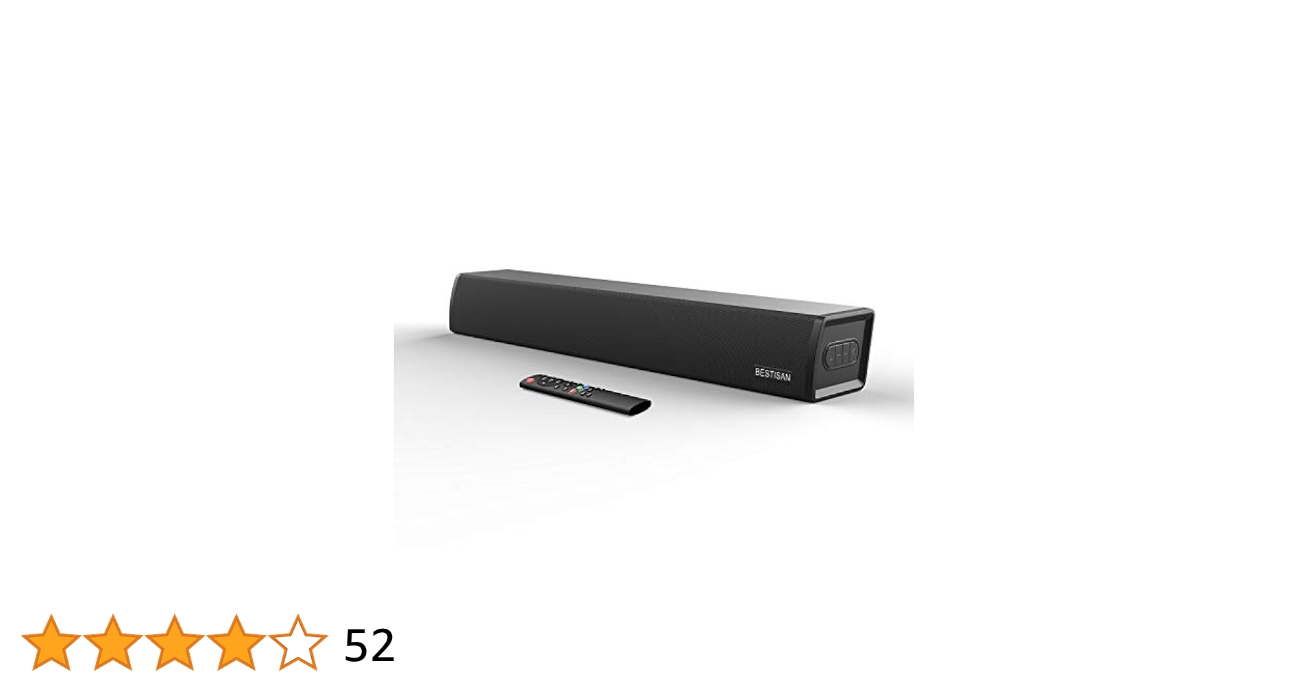 Amazon.co.jp: BESTISAN サウンドバー テレビ スピーカー 80W
