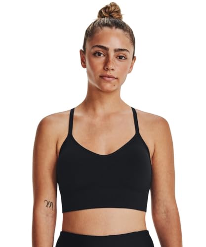 Under Armour Train Seamless Low Impact Bra Black/Black MD (US 8-10)