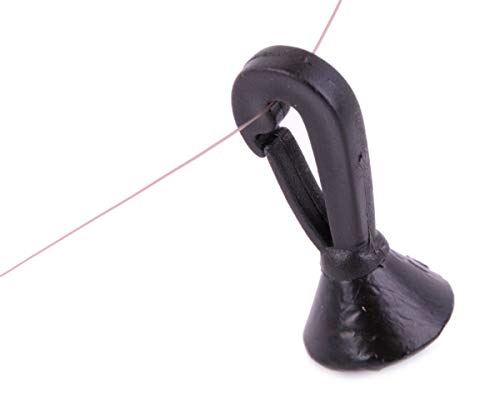 Ultimate Clip Backlead Jumbo Pack – 10 Plombs De Pêche 30g – Noir – Indétectable – Pour Carpes Méfiantes Et Pêche Statique