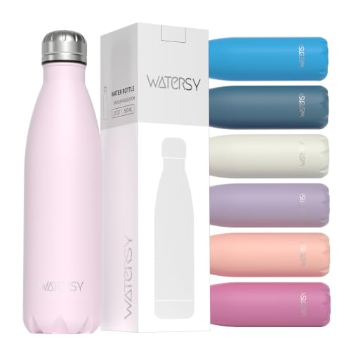 Image of WATERSY Stainless Steel water bottles,17oz /500ml Insulated Water Bottle