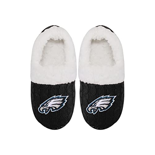 Image of FOCO Womens NFL Team Color Moccasin Slippers