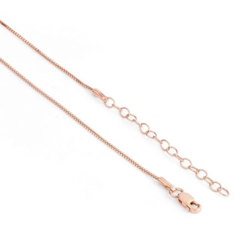 Image of ZAVYA 925 Sterling Silver Leaf Cubic Zirconia Anti Tarnish Rose Gold Plating Pendant Necklace | Gift for Women and Girls | With Certificate of Authenticity and 925 Hallmark