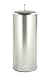 Produktbild Fink Candle Stumpenkerze Metallic aus Paraffin in der Farbe Silber, Maße: 8cm x 8cm x 20cm, 123758