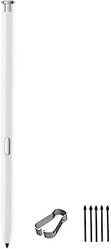 Note 20 S Pen WithBluetooth Replacement for Samsung Galaxy Note 20 Note 20 Ultra 5G Stylus Touch S Pen with Tips/Nibs White