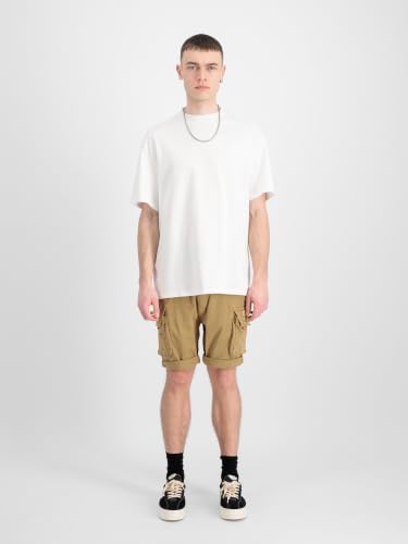 Alpha Industries Crew Short Short für Herren Khaki – Ansicht 5