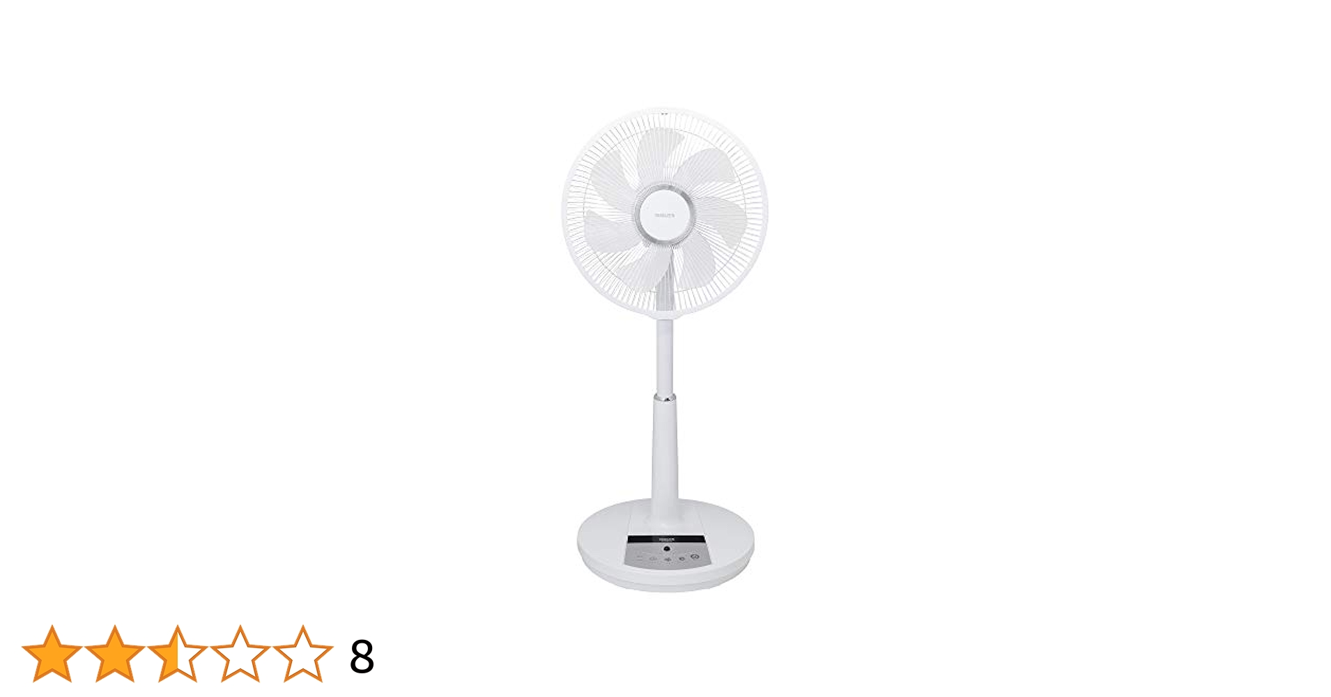 Amazon | 山善 扇風機 30cm リビング扇 マイコンスイッチ 7枚