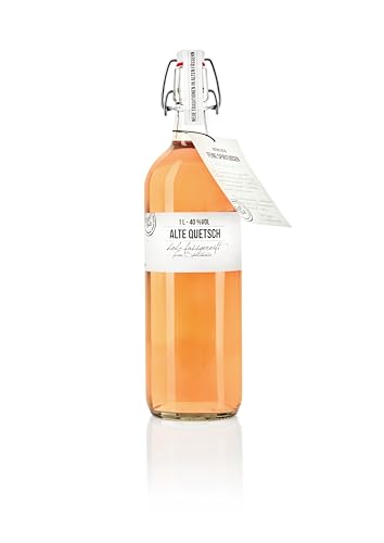 BIRKENHOF Brennerei | Alte Quetsch - feine holzfassgereifte Spirituose | (1 x 1l ) - 40 % vol.