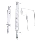 Wilmad-Lab Glass LG-6675-102 Monier-Williams Cylindrical Separatory Funnel, 24/40 Joint