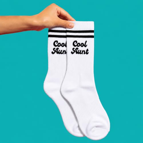Crewzies Cool Aunt Socks for Women, Funny Aunt Gifts - image 3