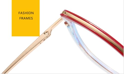 Image of Shiratori Blue Light Blocking Glasses with TR90 Cat Eye Frame , Computer Glasses - Anti Eyestrain & UV Glare Protection