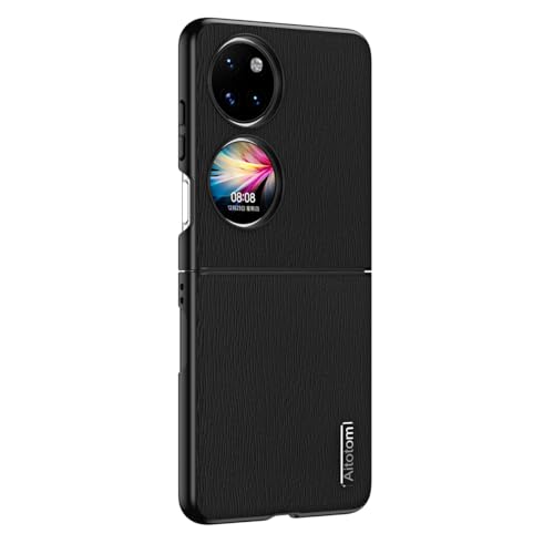 Jiajihua Funda Compatible con Huawei P50 Pocket 4G,Compatible con Huawei P50 Pocket 4G Funda 2 en 1 para Proteger el Objetivo de Golpes y caídas Black