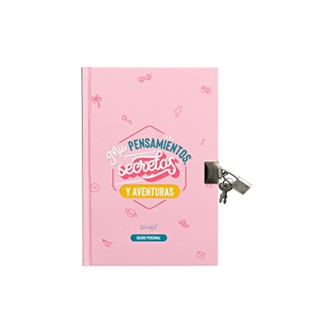 Diario con candado Mr. Wonderful Cover