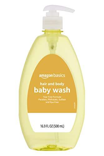 Amazon-Basics-Tear-Free-Baby-Hair-and-Body-Wash-169-Fluid-Ounce-1-Pack-Previously-Solimo Amazon-Basics-Tear-Free-Baby-Hair-and-Body-Wash-169-Fluid-Ounce-1-Pack-Previously-Solimo