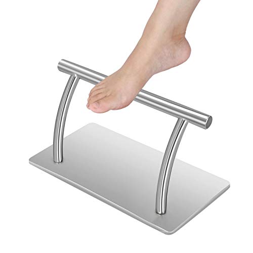 Kaleurrier Stainless Steel Footrest,Professional Mobile Foot Rest,Foot Pedal Parts For Barber Hairdressing Beauty Spa Nail Massage Salon Chairs #TOP3