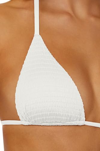 Women's Maza Triangle Bikini Top, Adjustable, Tie Back, Swimwear Separates3