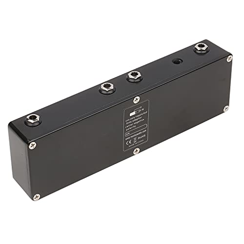 Mingzhe Pedal multiefeito 5 em 1 Pedal de guitarra de efeito combinado True Bypass Dispositivo de ef