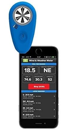 Weatherflow Weather Meter Wireless Bluetooth Smart Phone Windmeter Anemometer