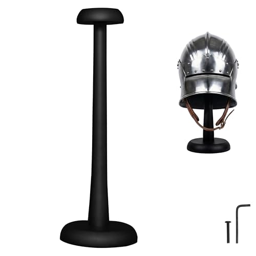 Soporte de casco de madera