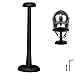 Mythrojan 14.5 Inch Black Wood Hat Display Stand