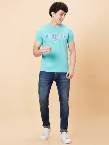 Image of Being Human Coffee Regular Fit Round Neck Men's T-Shirt Clothing