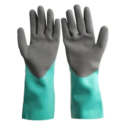 Yokomu Guantes de Trabajo de Seguridad Resistentes Reutilizables, Guantes de Goma Resistentes al Desgaste, Antideslizantes y Anticorte de ProteccióN Laboral