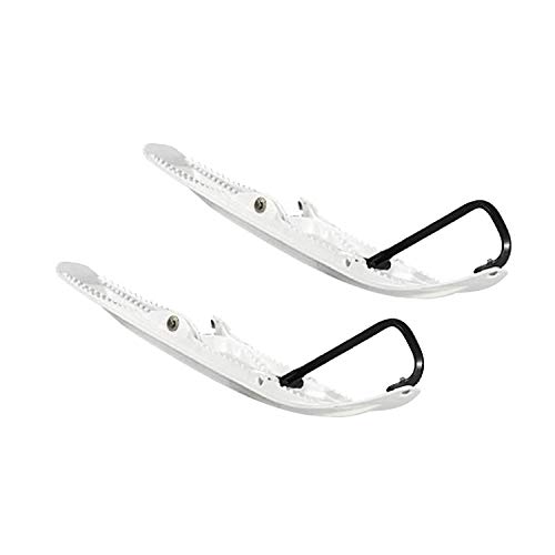 Polaris Snowmobile Gripper Ski, 6.75-Inch Width, Deep 1.5-Inch Keel, White, for Specific Switchback, INDY, RMK, Voyageur, TITAN Models and More, OEM Part, Qty 1, for Enhanced Performance - 2877679-570
