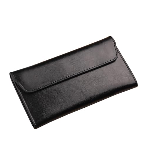 MUZZIOU Retro Leather Envelope Women's Phone Card Holder Wallet, Thin Large Capacity Multifunctiona Leather Wallet, Clutch Wallet for Mother's Day Thanksgiving Fashion Gift