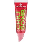 ESSENCE CHILI BOMB SHINY LIPGLOSS, NR. 01, ROT, SOFORTIGES ERGEBNIS, VERGRÖSSERND, NATÜRLICH, GLÄNZEND, VEGAN, OHNE KONSERVIERUNGSSTOFFE, OHNE PARABENE, OHNE MIKROPLASTIKPARTIKEL, 1ER PACK (10ML)
