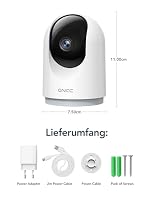 GNCC 2K 360° Überwachungskamera Innen, Nachtsicht, 5G/2.4G WiFi – Ansicht 9